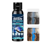 Pâte À Polir Résine UV - Composé De Réparation Des Rayures 50 Ml Finition Douce | Kit De Solution D'amélioration De La Brillance De Restauration De, Formule D'amélioration De La Clarté Longue