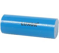 Pâte à polir solide LUXOR BLEU - Polissage pour tous métaux non ferreux, alu, zamak, laiton, étain, titane, chrome - Ø30x80mm