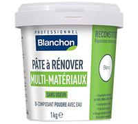 Pâte à rénover - multi-matériaux - poudre bi-composant à eau 1kg BLANCHON