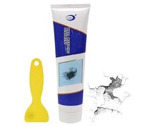 Pâte À Réparer - 250g Enduit De Rebouchage Sécuritaire Pour Trous Et Fissures, Pâte À Spatule Adhésion Solide | Kit De Plâtre Polyvalent Avec Raclette | Pour Maison Salle De Bain Intérieur