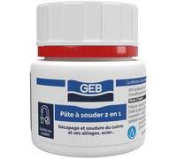 Pâte à souder 2en1 - GEB - Décape et brase - Pot 150 g