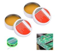 Pâte à Souder,Flux Pâte à Braser 100g,Pâte Flux Soudure,Pâte à Souder à L'étain,Pâte flux Soudure,Pâte D'étain de Flux Soudure Electrique,Pâte De Flux De Soudure Pour Soudage,Sans Plomb Pâte à Souder