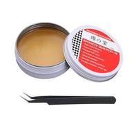 Pâte à Souder,Flux Pâte à Braser,Pâte à Souder à l'étain,Pâte de flux de soudure,pâte d'étain de flux de soudure électrique,Outil de Réparation de Soudage Mécanicien,50g