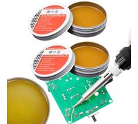 Pâte à Souder,Flux Pâte à Braser,Pâte à Souder à L'étain,Prcatical Accessoires Soudure,Outil de Réparation de Soudage Mécanicien,Nettoyage Outil Réparation Soudage,pour Soudure Électrique Sans