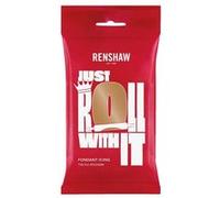 pâte à sucre couverture renshaw 500g marron - générique 2863 Marron