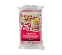 Pâte à sucre FunCakes Old Rose, facile à utiliser, lisse, flexible, douce et souple, parfaite pour la décoration de gâteaux, halal, casher et sans gluten, 250 g, paquet de 1.