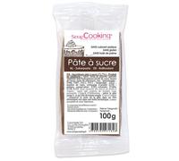 Pâte à sucre marron 100 g Scrapcooking