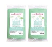 Pâte à sucre vert d'eau 500 g Scrapcooking