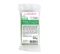 Pâte à sucre vert foncé 100 g Scrapcooking