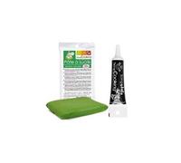 Pâte à sucre vert foncé 100 g + Stylo de glaçage noir Scrapcooking