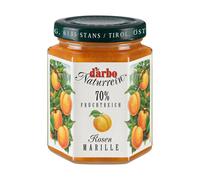 Pâte à tartiner à la rose et à l'abricot Darbo Naturellement riche en fruits 200g