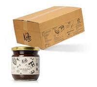 Pâte à tartiner au chocolat noir bio 6 x 400 g - À base de chocolat noir - Goût délicatement sucré et légèrement amer - Vegan