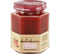 Pâte à tartiner aux fruits - Fraise Rhubarbe 200g