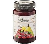 Pâte à tartiner aux fruits - Mélange d'airelles sauvages poire & vanille 250g