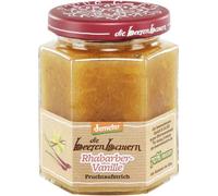 Pâte à tartiner aux fruits - rhubarbe-vanille 200g