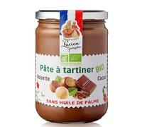 PÂTE À TARTINER AUX NOISETTES ET CACAO BIO 600G, LES RECETTES CUITES AU CHAUDRON, LOT DE 2