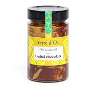 Pâte à tartiner chocolat Dubaï 200 g terre d'Oc