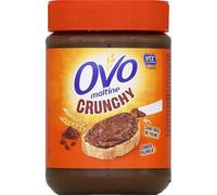 Pâte à Tartiner Crunchy OVOMALTINE 360g - La touche croustillante pour un petit déjeuner énergétique et gourmand - Epicerie Sucrée - Le Lot De 4