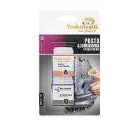 Pâte aluminium époxy - Technicqll - 80g - Réparation automobile - Résistant à la chaleur - Facile à appliquer