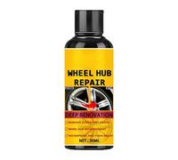 Pâte Anti-rayures Pour Jantes - Solution De Restauration De Roues De 30 Ml Avec Éponge, Composé De Polissage Pour Réparation De, Traitement De Finition Automobile | Pâte De Réparation De Jante