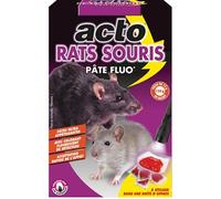 Pâte appât fluorescente pour rats et souris 150g - ACTO - PAT7