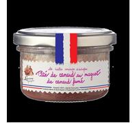 Lucien Georgelin Pâté au Magret de Canard Fumé 70g - Lot de 9