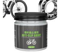 Pâte Carbon Grip - 100g Antidérapant | Protection De La Tige De Selle Pour Tige De Guidon De Vélo Mountain Road - Graisse En Fibre De Carbone Avec Sable De Quartz Améliore La Friction, Empêche Le Glis