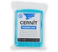 Pâte Cernit n°1 - 56 g - Bleu turquoise (280) - Cernit Bleu G