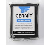 Pâte Cernit N°1 - 56 G - Noir - Cernit