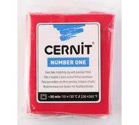 Pâte Cernit N°1 - 56 G - Rouge Noël - Cernit