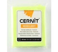 Pâte Cernit Néon - 56 g - Jaune (700) - Cernit Jaune G