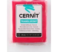 Pâte Cernit Translucent - 56 g - Rubis (474) - Cernit G