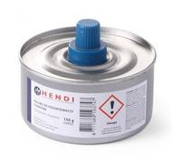Pâte combustible pour chauffe-plats, boîte avec mèche, 145 ml, lot de 24 - Hendi