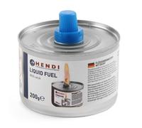 Pâte combustible pour chauffe-plats, boîte avec mèche, 200 ml, lot de 24 - Hendi