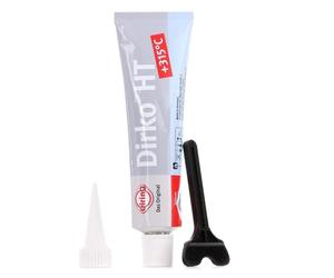 Pâte d’étanchéité monocomposant - Dirko HT - Résiste jusqu'à 315°C - Élasticité permanente - Tube 70 ml