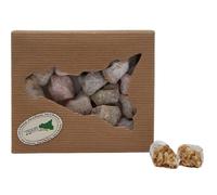 Pâte d'amande sicilienne artisanale, coffret cadeau Sicile, emballé en portion individuelle saveurs assorties, bonbons typiques siciliens aux amandes, sans gluten, 240g