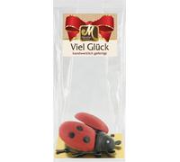 Pâte d'amandes Odenwälder Coccinelle dans un film cadeau Bonne chance 45g