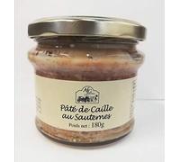 Pâté de caille au Sauternes - AFG Foie Gras - 180g