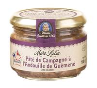 Pâté de campagne à l’andouille de Guémené - Pot 180g