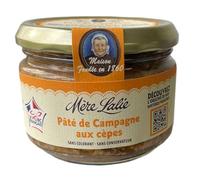 Pâté de campagne aux cèpes - Pot 180g