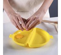 Pate de cuisson au rouleau d'oeuf | Maker Omelette anti-stade des œufs omelette micro-ondes Poêle en silicone avec couvercle, Gadget cuisine à vapeur, petit-déjeuner pour fours