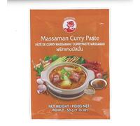 pate de curry massaman - lot de 6 sachets de 50 grammes