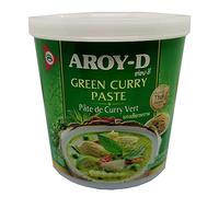 Aroy-D Pâte de curry vert – idéale pour assaisonner toutes sortes de viandes