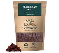 Pâte de Dattes BIO | 100% Naturelle et Douce | Sans Sucre Ajouté | Idéale pour Pâtisserie, Petit-Déjeuner, Édulcorant et Smoothies | Samskara - 1 kg Origine Palestine et Arabie Saoudite