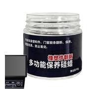 Pâte de de silicone pour voiture - Entretien intérieur de voiture - Réparation de lubrifiants de de silicone - Accessoire d'entretien - Empêche les fissures - Rénovation - Polyvalent pour