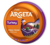 Pâté de dinde exquis ARGETA Premium - 14 boîtes de pâté excellent et délicieux - Arôme naturel - Sans conservateurs et sans gluten - Délice pour les gourmets - 1330 grammes (95 grammes par pot x 14)