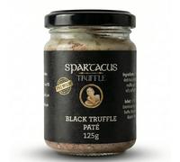 Pâté de foie d'oie à la truffe Spartacus 125 g - Tartinade gourmande à la truffe et au véritable foie d'oie - La touche finale luxueuse pour les pâtes, risottos, viandes, crostinis et plats gastronomi