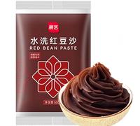 Pâte de haricots rouges allégée en sucre 500g Texture Lisse Et Goût Authentique,ngrédient Polyvalent Pour Pâtisseries Asiatiques Mochi Dorayaki Brioches Vapeur Gâteaux Et Desserts Faits Maison