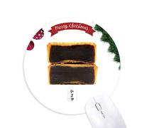 pâte de haricots rouges des gâteaux de lune festival tapis de souris en caoutchouc de sapin de noël