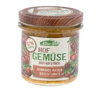 Pâte de légumes aux tomates cerises et roquette. Bio 135 g - Allos